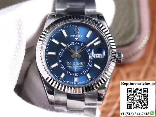 Rolex Sky Dweller M326934-0003 Noob Factory Blue Dial AI Factory