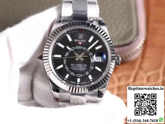 Rolex Sky Dweller M326934-0005 Noob Factory Black Dial AI Factory