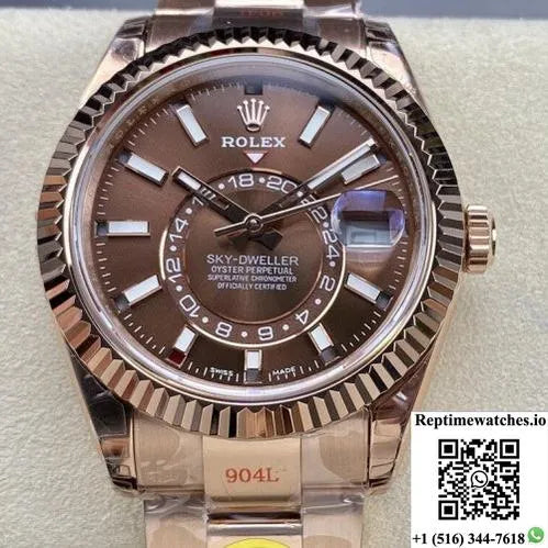 Rolex Sky-Dweller M326935-0006 Noob Factory Month Display-Rep Time Watches