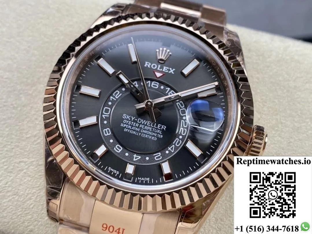 Rolex Sky-Dweller M326935-0007 Noob Factory Annual Calendar-Rep Time Watches
