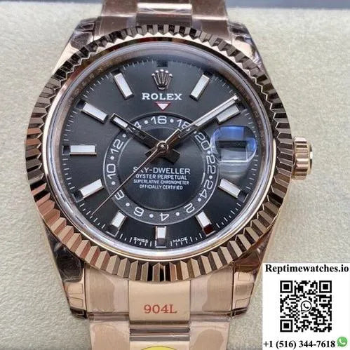 Rolex Sky-Dweller M326935-0007 Noob Factory Annual Calendar-Rep Time Watches