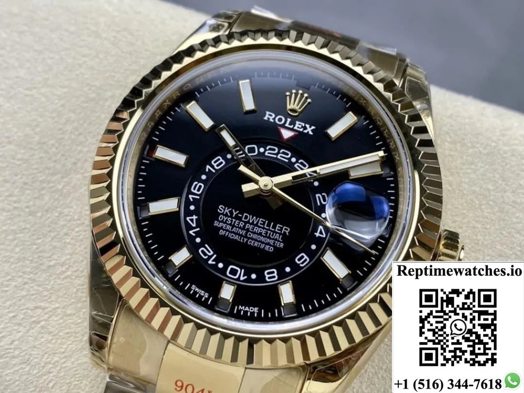 Rolex Sky-Dweller M326938-0004 Noob Factory Dual Time Zone-Rep Time Watches
