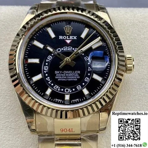 Rolex Sky-Dweller M326938-0004 Noob Factory Dual Time Zone-Rep Time Watches