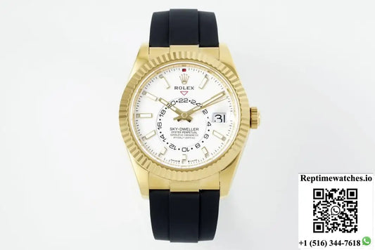 Rolex SKY-DWELLER m336238-0003 ZF Factory V2 18K yellow gold case