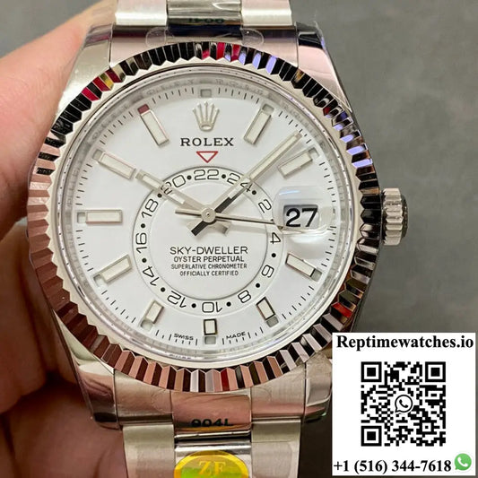 Rolex Sky Dweller M336934-0003 ZF Factory Stainless Steel - Watches