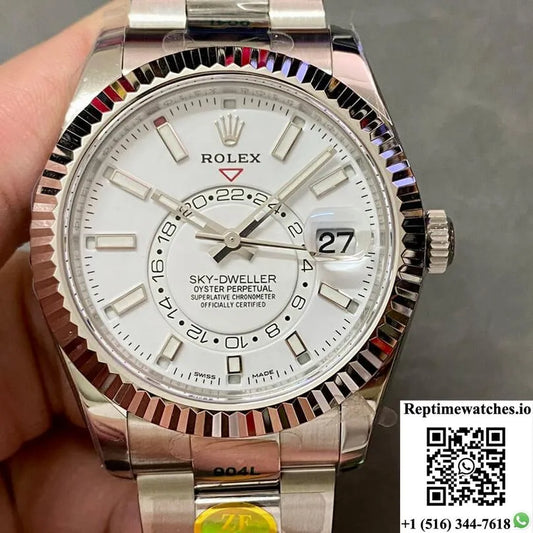 Rolex Sky Dweller M336934-0003 Zf Factory Stainless Steel-Rep Time Watches