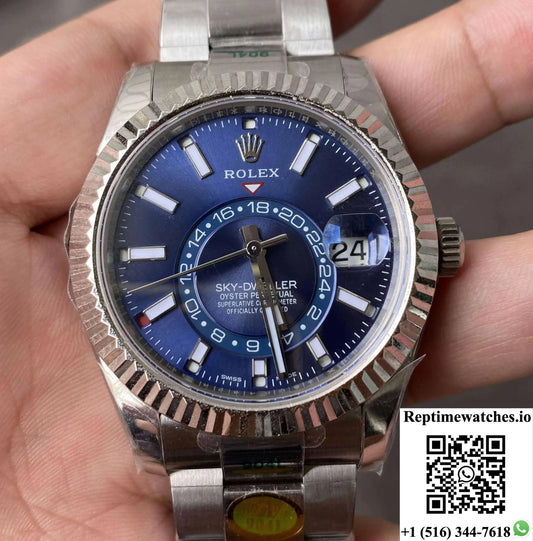 Rolex Sky Dweller M336934-0005 Zf Factory Stainless Steel-Rep Time Watches