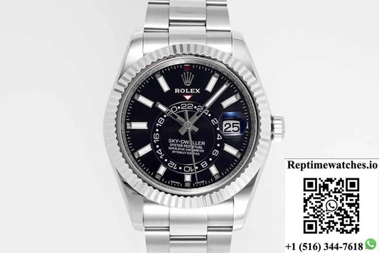 Rolex Sky Dweller M336934-0007 Zf Factory Black Dial-Rep Time Watches