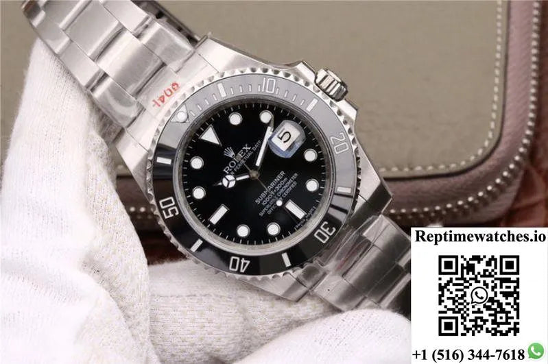 Rolex Submariner 114060 300M Noob Factory V9 Version Black Dial-Rep Time Watches