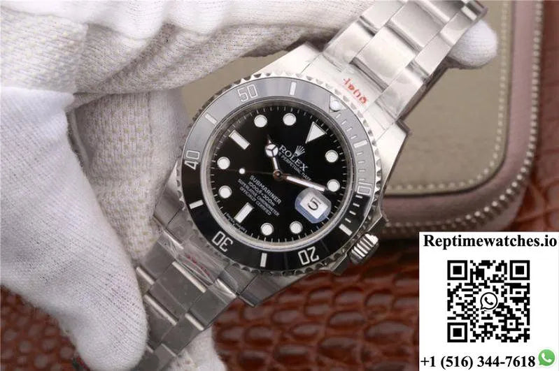 Rolex Submariner 114060 300M Noob Factory V9 Version Black Dial-Rep Time Watches