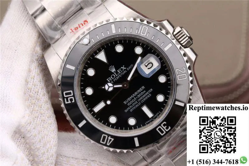 Rolex Submariner 114060 300M Noob Factory V9 Version Black Dial-Rep Time Watches