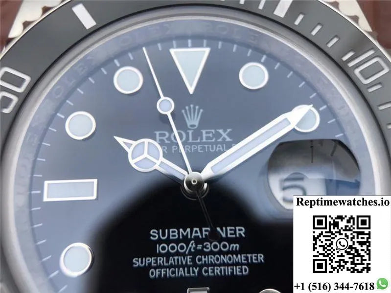 Rolex Submariner 114060 300M Noob Factory V9 Version Black Dial-Rep Time Watches