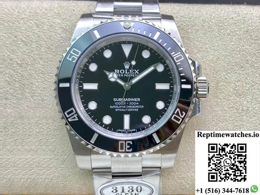 Rolex Submariner 114060-97200 Clean Factory V4 Black Dial-Rep Time Watches
