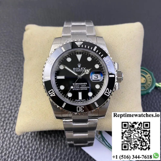 Rolex Submariner 116610LN-0001 40MM VS Factory Black Bezel - Watches
