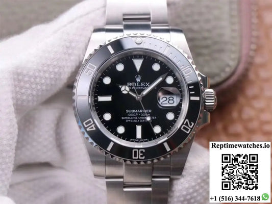 Rolex Submariner 116610LN-97200 Noob Factory V11 Black Dial AI Factory