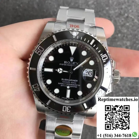 Rolex Submariner 116610LN Noob Factory V12 Black Dial AI Factory