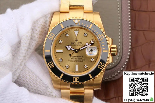 Rolex Submariner 116618 Noob Factory V7 All-Inclusive Gold Product Photo 1
