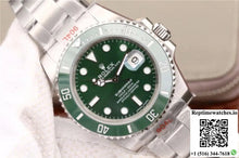 Rolex Submariner Date 116610LV Noob Factory V9 Green Ceramic Bezel - Watches