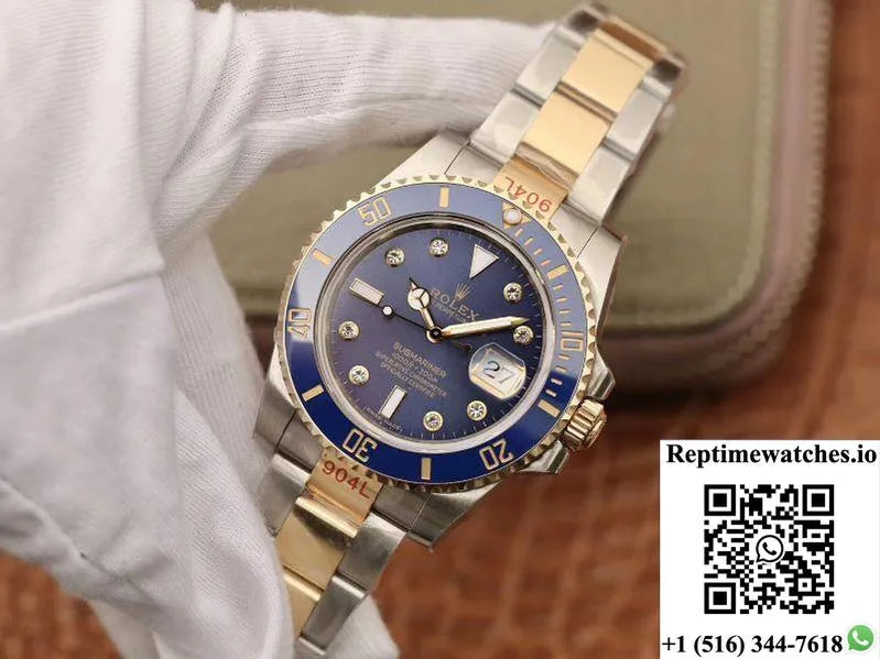 Rolex Submariner Date 116613 Gm Factory Blue Dial-Rep Time Watches