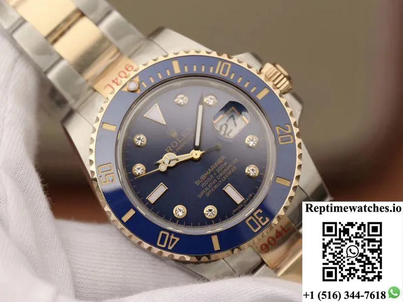 Rolex Submariner Date 116613 Gm Factory Blue Dial-Rep Time Watches