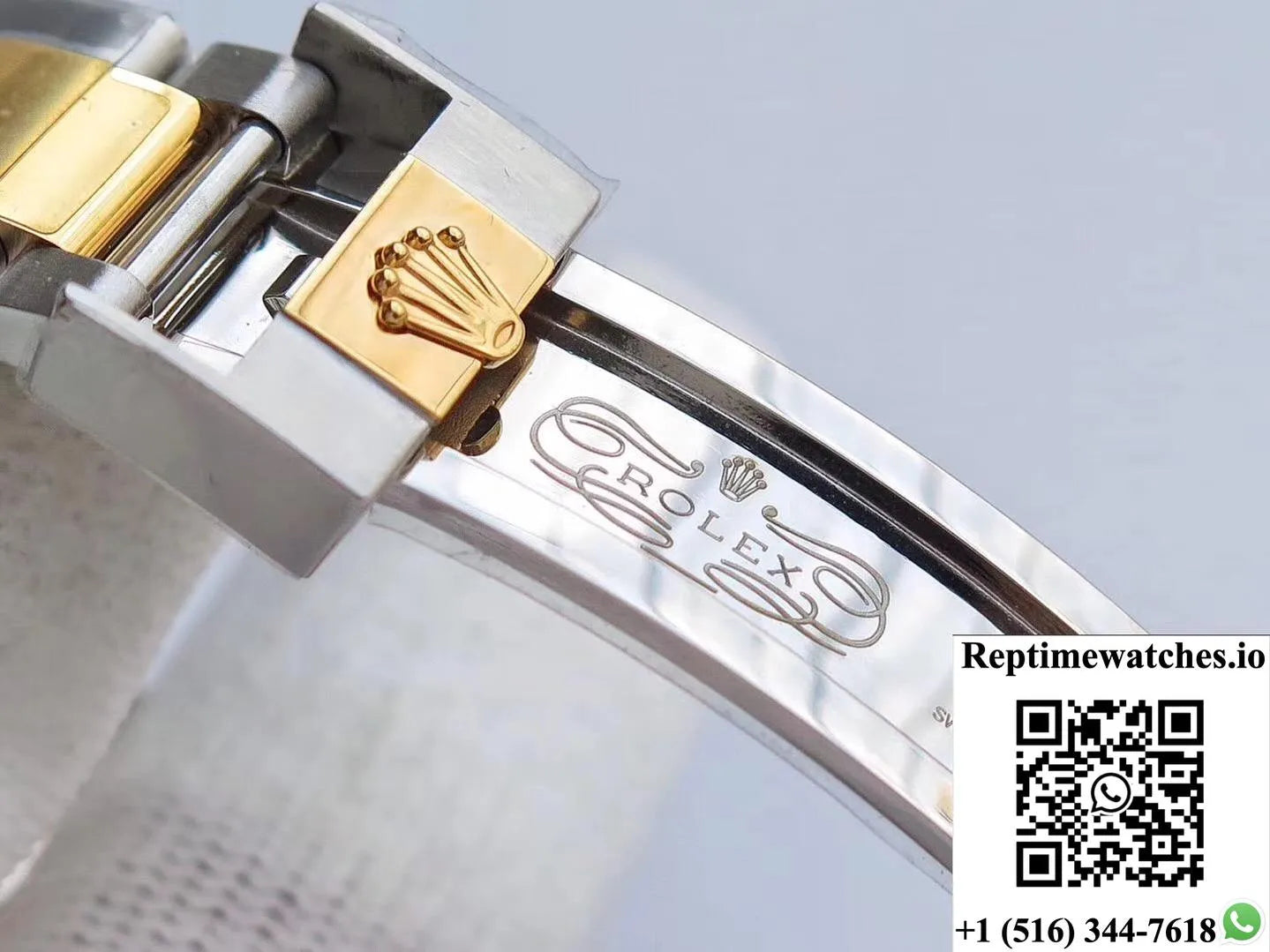 Rolex Submariner Date 116613Lb Vr Factory Yellow Gold Wrapped Blue Dial-Rep Time Watches