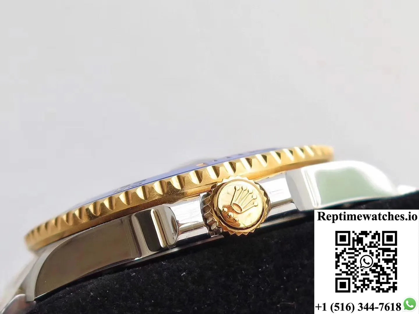 Rolex Submariner Date 116613Lb Vr Factory Yellow Gold Wrapped Blue Dial-Rep Time Watches