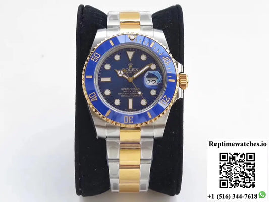 Rolex Submariner Date 116613LB VR Factory Yellow Gold Wrapped Blue Dial - Watches