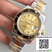 Rolex Submariner Date 116613LN 2018 Noob Factory V8 Champagne Dial - Watches