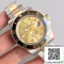 Rolex Submariner Date 116613LN 2018 Noob Factory V8 Champagne Dial - Watches