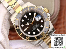 Rolex Submariner Date 116613LN VR Factory 18K Yellow Gold Wrapped Black Dial - Watches
