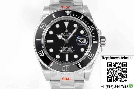 Rolex Submariner Date M126610Ln-0001 41Mm Rof Factory Black Dial-Rep Time Watches