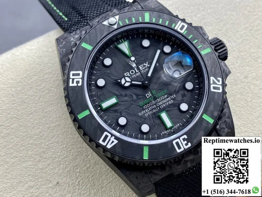 Rolex Submariner DIW Customized VS Factory Carbon fiber case