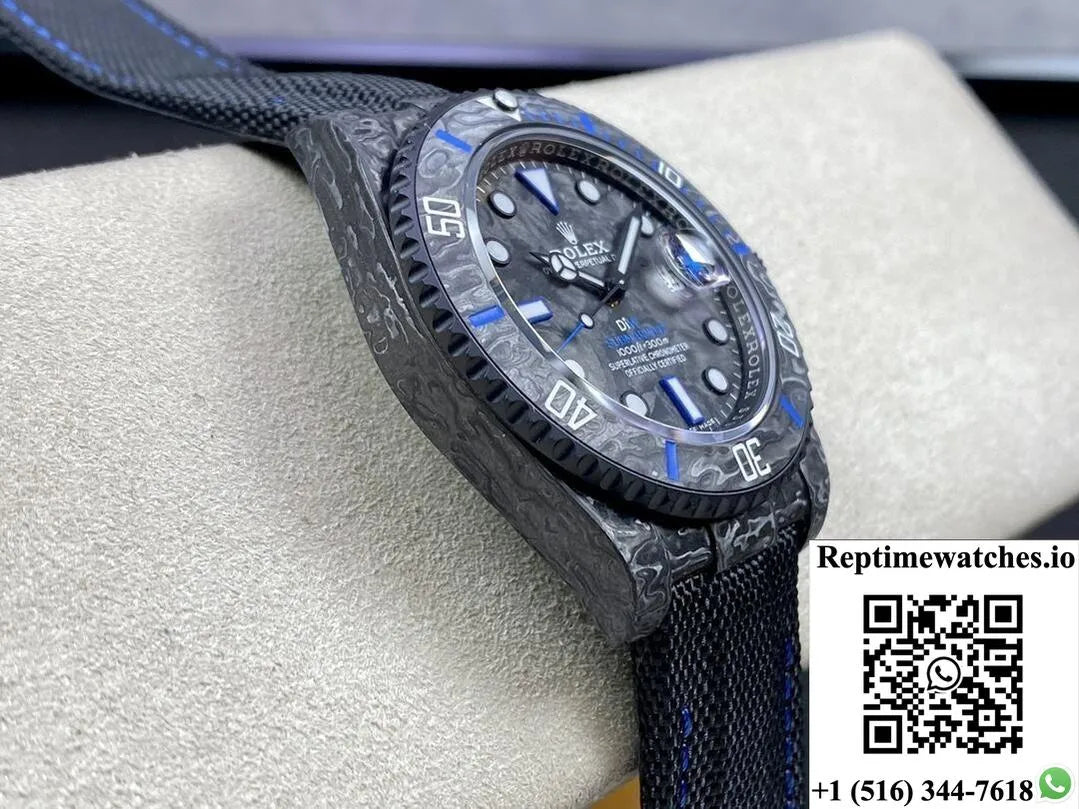 Rolex Submariner Diw Customized Vs Factory Carbon Fiber Material-Rep Time Watches