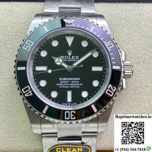 Rolex Submariner M124060-0001 41Mm Clean Factory Stainless Steel-Rep Time Watches