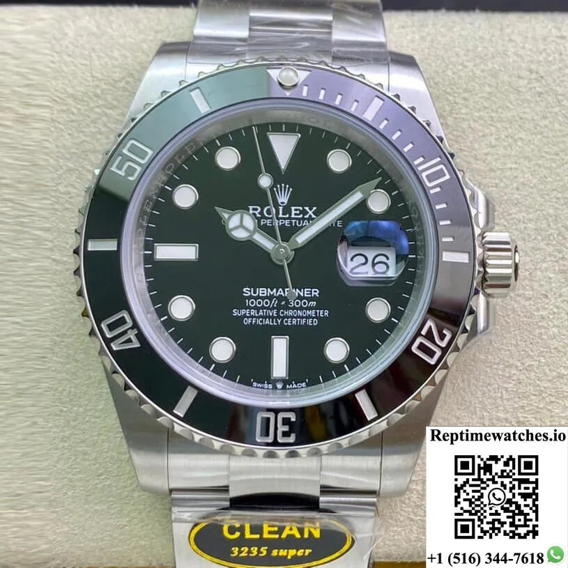 Rolex Submariner M126610Ln-0001 41Mm Clean Factory Black Dial-Rep Time Watches