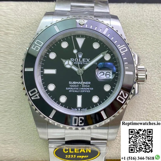 Rolex Submariner M126610Ln-0001 41Mm Clean Factory Black Dial-Rep Time Watches