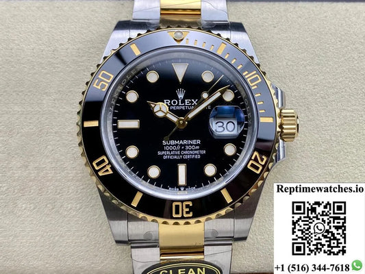 Rolex Submariner M126613Ln-0002 41Mm Clean Factory Yellow Gold-Rep Time Watches