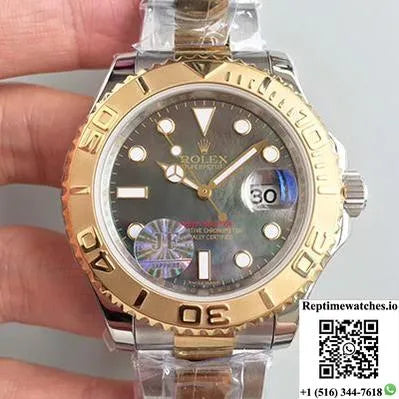 Rolex Yacht Master 116621 40Mm Jf Factory Patina Dial-Rep Time Watches