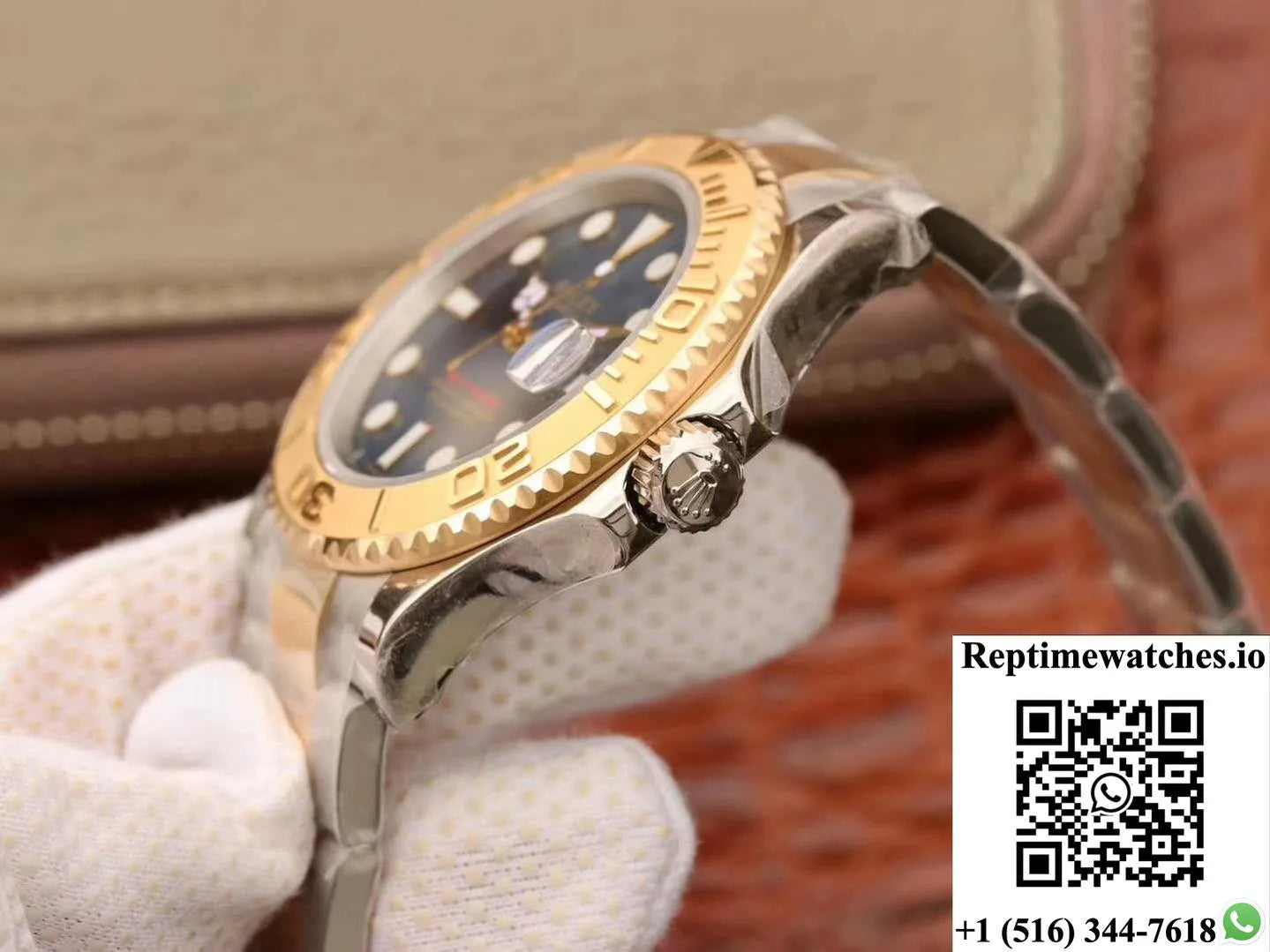 Rolex Yacht Master 116623 Blue Dial-Rep Time Watches
