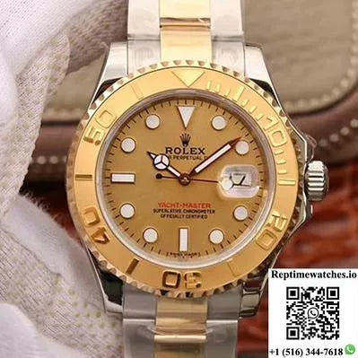 Rolex Yacht Master 116623 Champagne Dial-Rep Time Watches