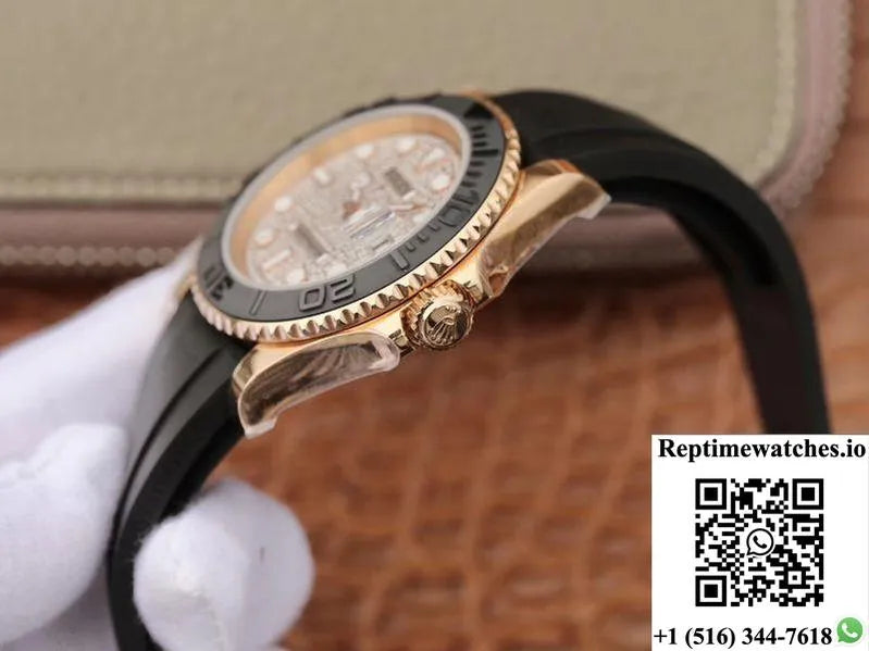 Rolex Yacht Master 116655 40Mm Diamond Dial-Rep Time Watches