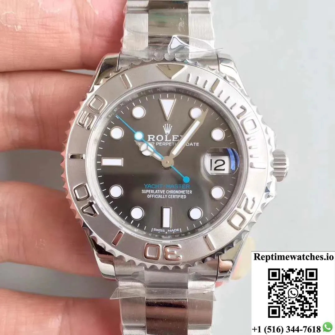 Rolex Yacht Master 268622 37Mm Ar Factory Anthracite Dial-Rep Time Watches
