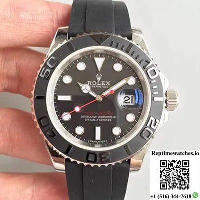 Rolex Yacht Master Custom 116655 40Mm Ar Factory Stainless Steel Case-Rep Time Watches