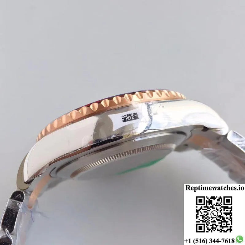 Rolex Yacht Master Ii 116681 Jf Factory Rose Gold White Dial-Rep Time Watches