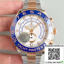 Rolex Yacht Master II 116681 JF Factory Rose Gold White Dial - Watches