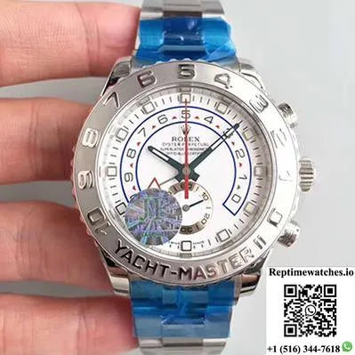Rolex Yacht Master Ii 116689 Jf Factory White Dial-Rep Time Watches