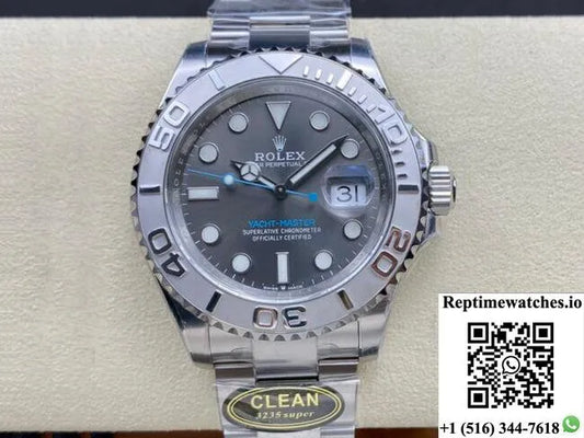 Rolex Yacht Master M126622-0001 Clean Factory Stainless Steel-Rep Time Watches