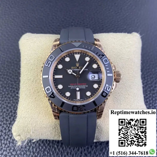Rolex Yacht Master M126655-0002 40MM VS Factory Black Dial - Watches