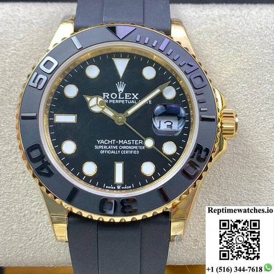 Rolex Yacht Master M226658-0001 42Mm Ow Factory Yellow Gold-Rep Time Watches
