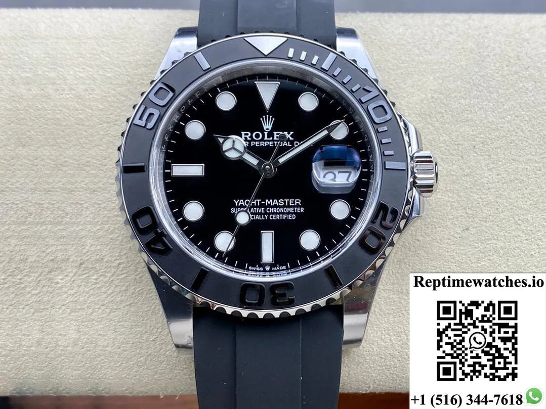 Rolex Yacht Master M226659-0002 Clean Factory Rubber Strap-Rep Time Watches